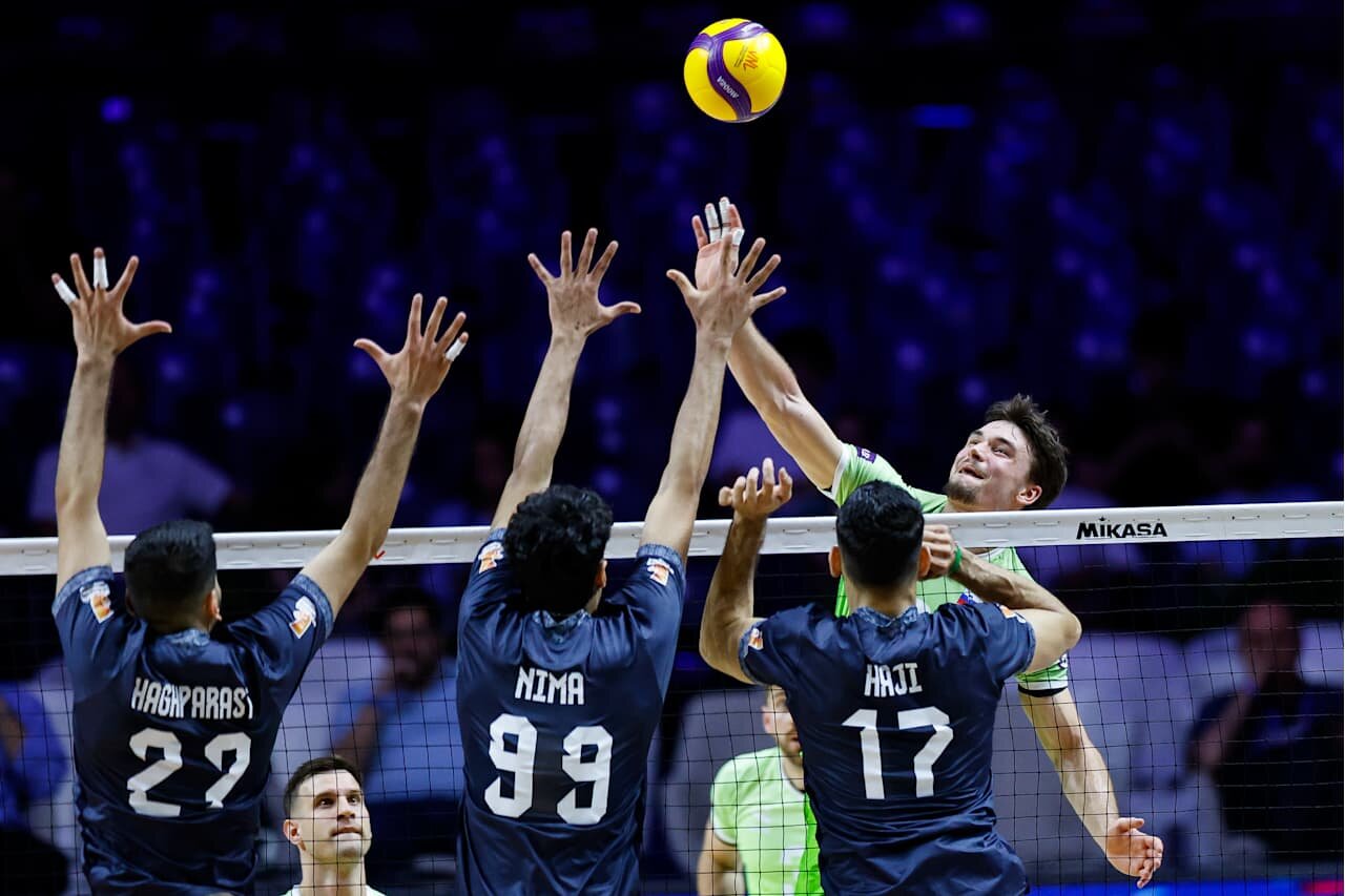 لیگ ملت‌های والیبال 2026| ایران 0-3 اسلوونی؛ باخت هشتم!