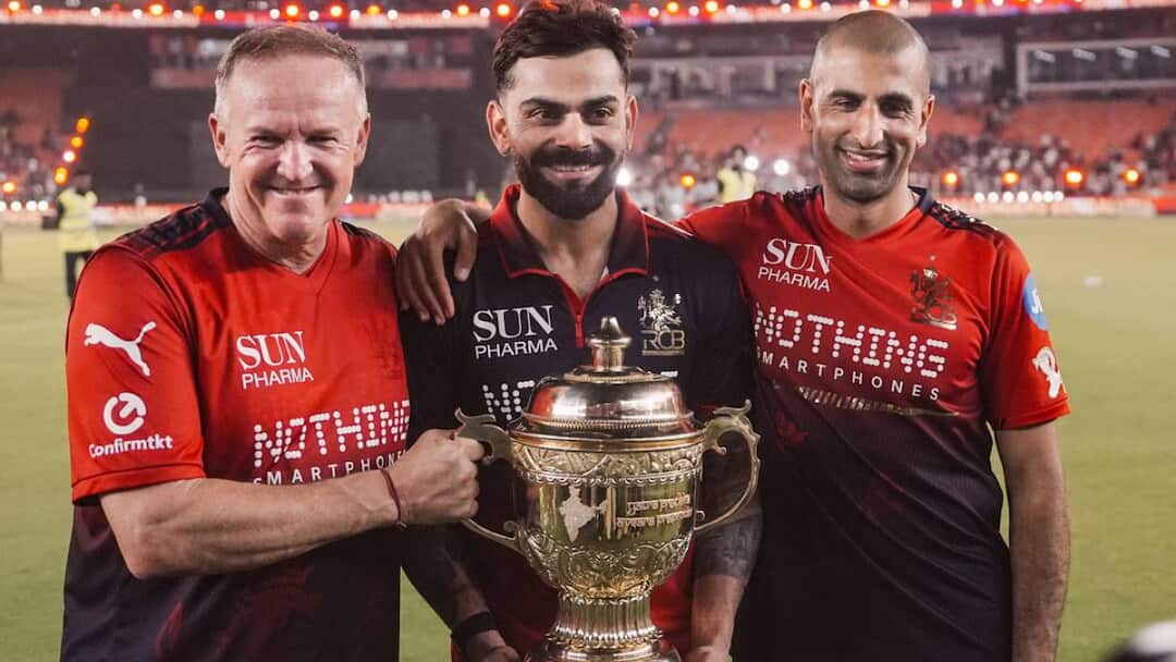 مربی RCB فراخوان بزرگی برای شغل سرمربی انگلیس ایجاد می کند