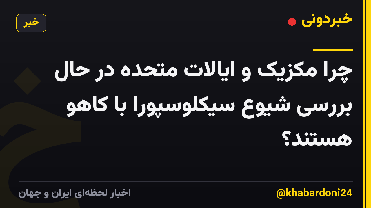 چرا مکزیک و ایالات متحده در حال بررسی شیوع سیکلوسپورا با کاهو هستند؟