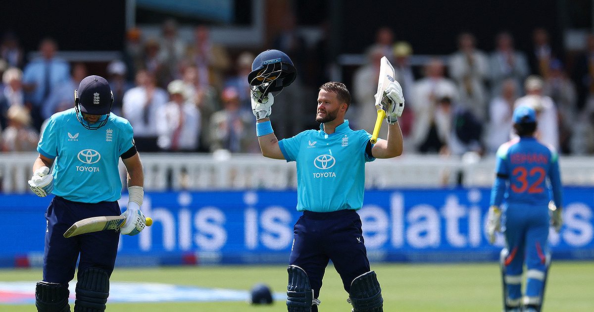 Lord's ODI: صد هیولای داکت انگلیس را به 387 در مقابل هند تبدیل می کند