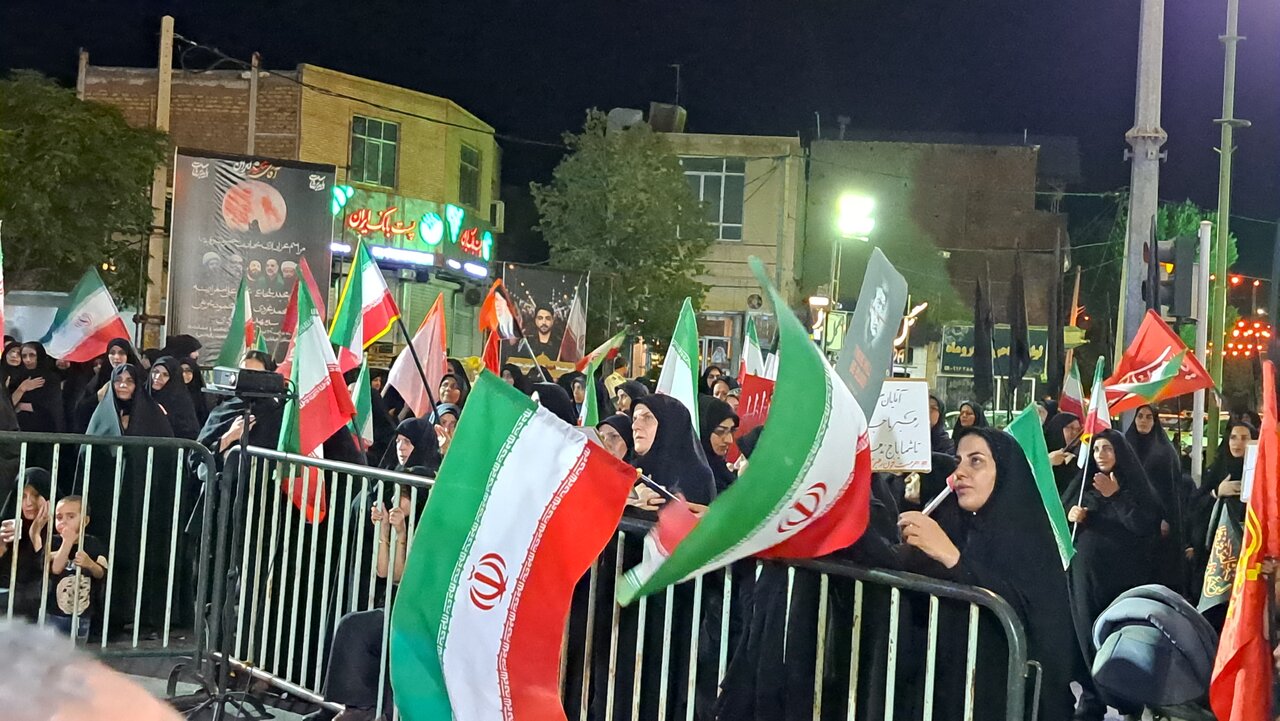 موج یکصد و چهل و یکم حماسه حضور مردم اردستان
