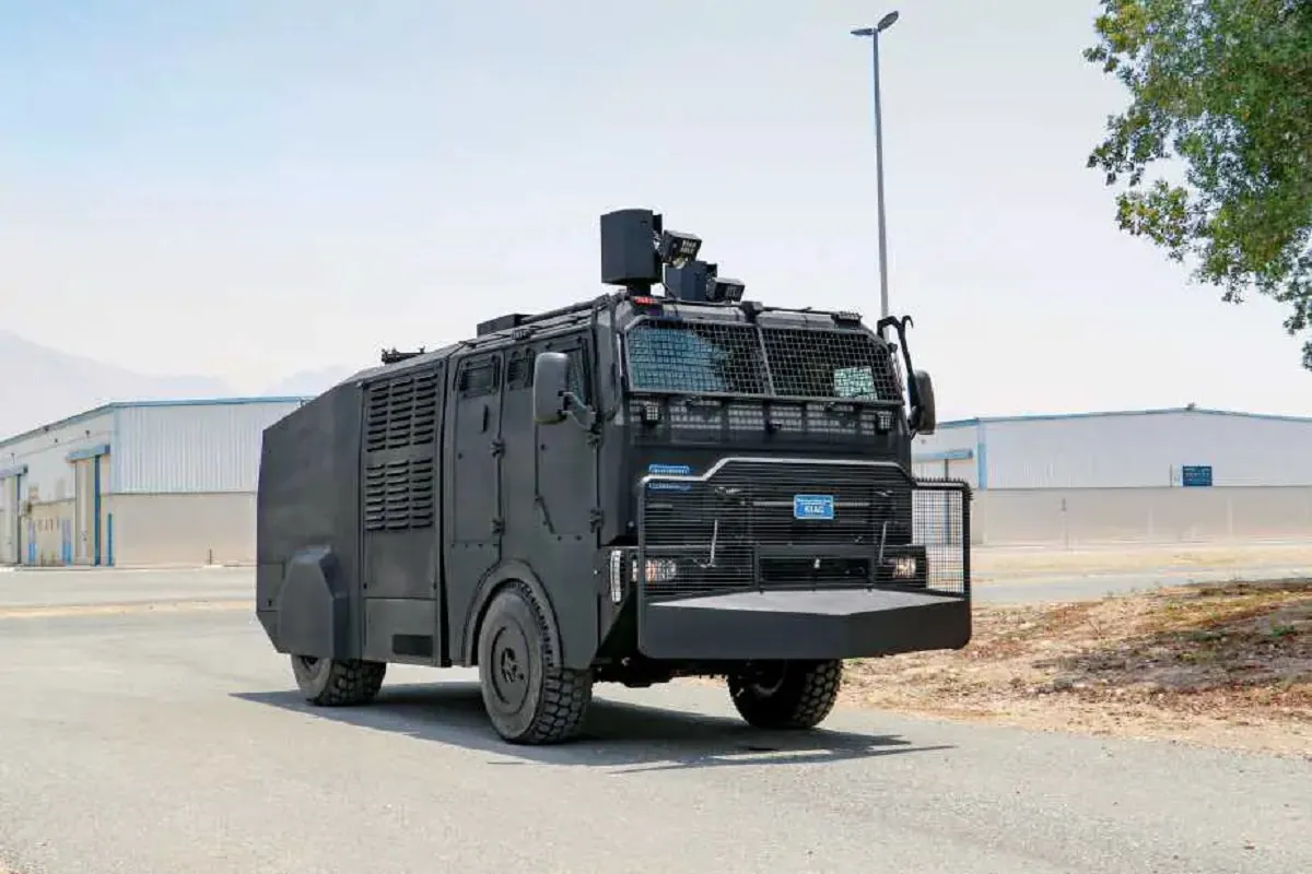 مشخصات خودروی زرهی ضدشورش IAG