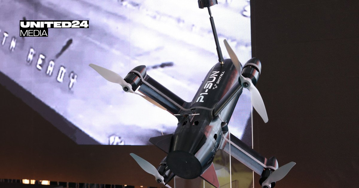 اوکراین از P1-SUN Jetkiller رونمایی کرد که برای شکار جنگنده های جت روسیه ساخته شده است.