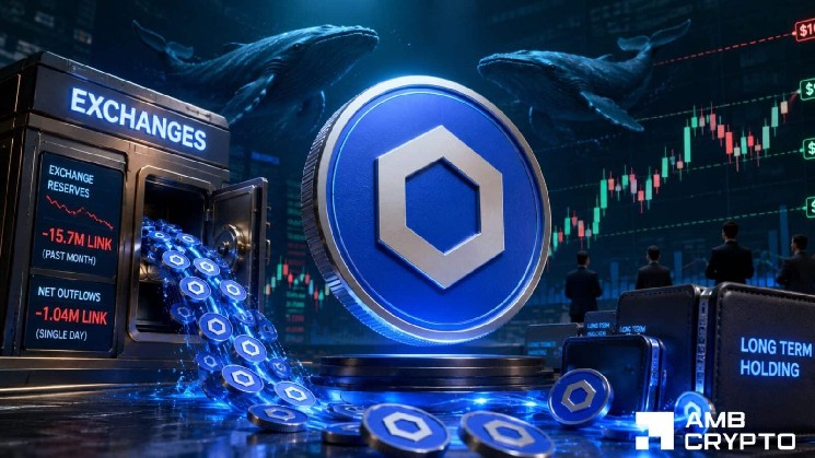 چرا خروج 15.7 میلیون صرافی LINK Chainlink باعث شد که گاوها 9.19 دلار تماشا کنند