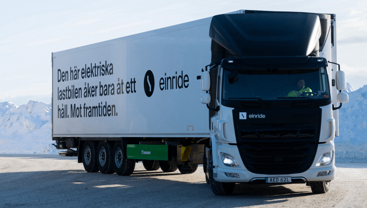 Einride در حالی که کامیون های الکتریکی را افزایش می دهد، 38 میلیون دلار روی شارژ EV شرط بندی می کند