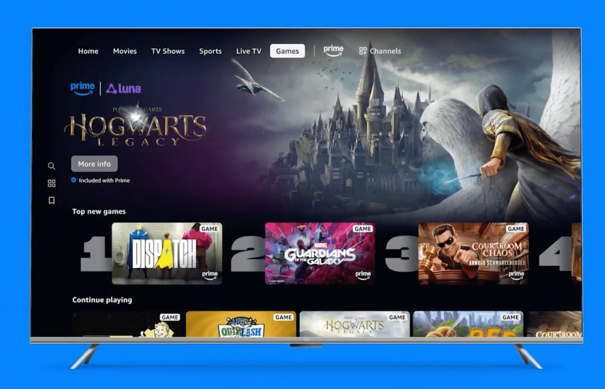 آمازون بازی ها را به Prime Video می آورد