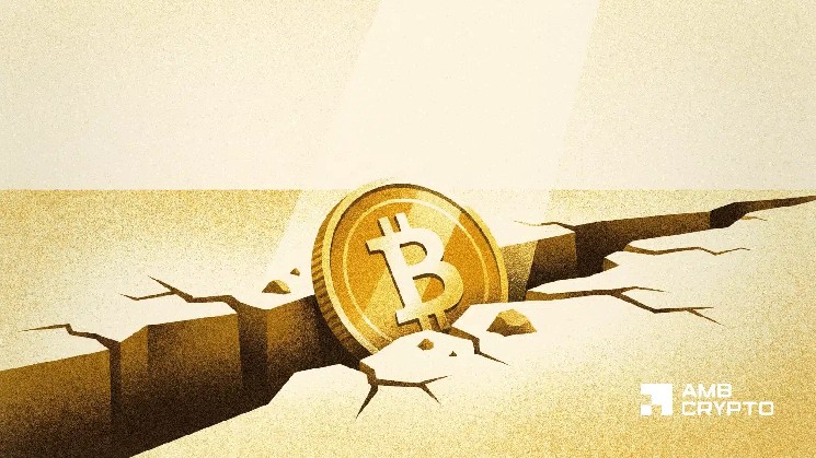 بیت کوین: پس از 900 ساعت فشار فروش و هشدار «گربه مرده»، آیا بیت کوین پایین تر است؟