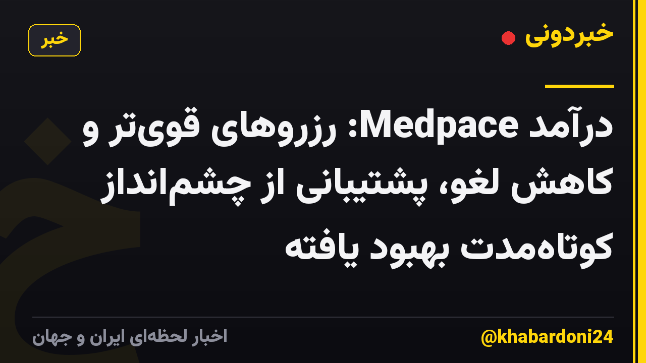 درآمد Medpace: رزروهای قوی‌تر و کاهش لغو، پشتیبانی از چشم‌انداز کوتاه‌مدت بهبود یافته