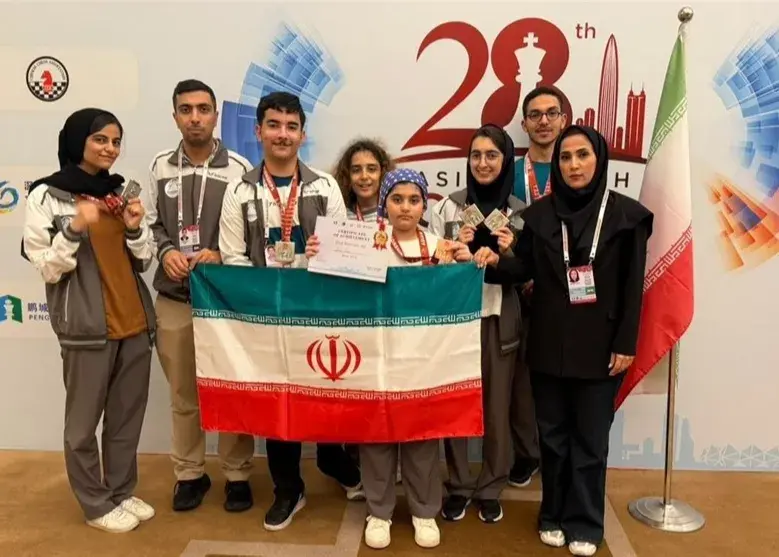 8 مدال برای شطرنج‌بازان ایران در مسابقات آسیا