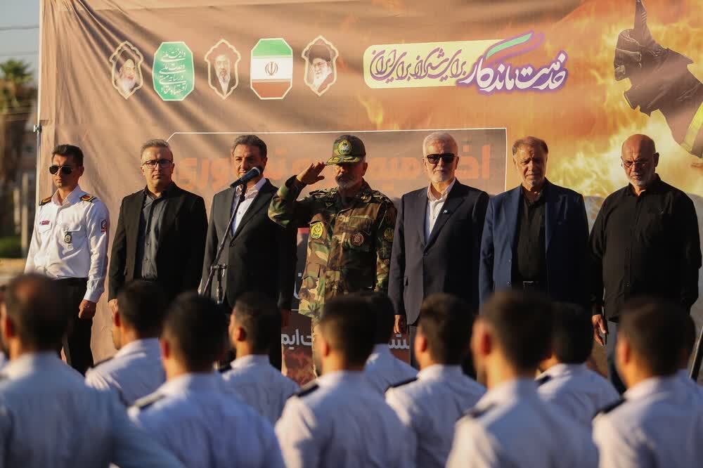 ورود ۳۲۸ آتش‌نشان «تکاور» به ایستگاه‌های عملیاتی شیراز