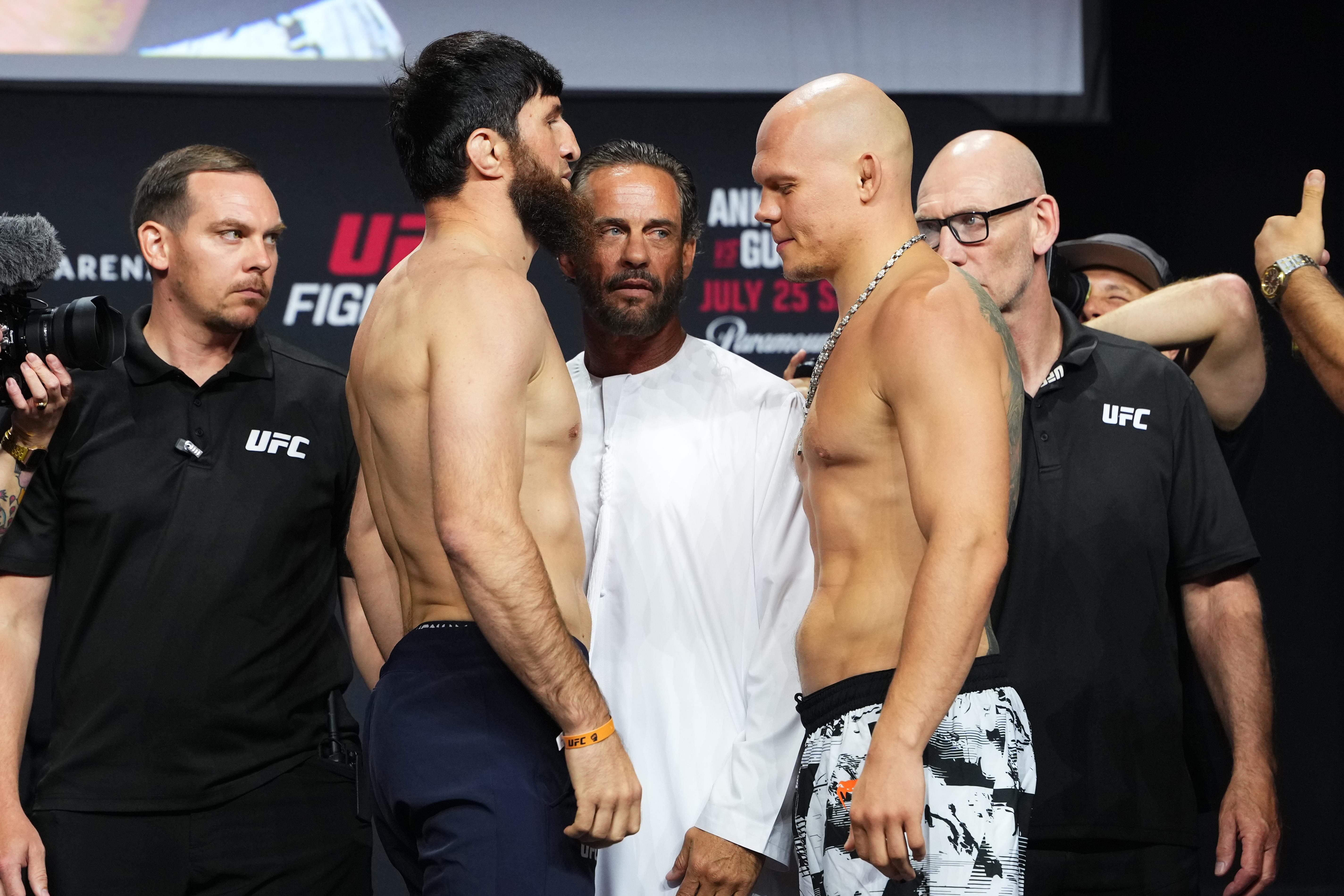 نتایج UFC ابوظبی: Ankalaev - Guskov
