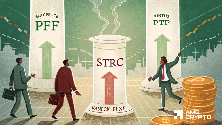 BlackRock، VanEck، Virtus InfraCap 756 میلیون دلار در STRC سرمایه گذاری می کنند - جزئیات