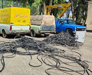جمع‌آوری بیش از ۱۸ کیلومتر کابل برق غیرمجاز / کسر مصرف بیش از ۵۱ میلیون کیلووات ساعت
