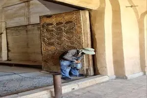 حفاظت بلندمدت از بازار حضرت عباسی با اجرای عملیات کنترل و پیشگیری از آسیب موریانه