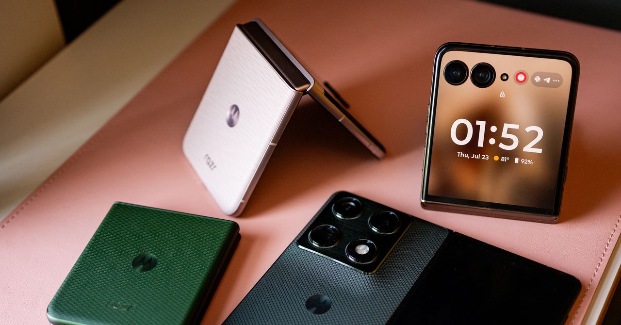 بهترین گوشی های موتورولا، از Razr تا Moto G (2026)