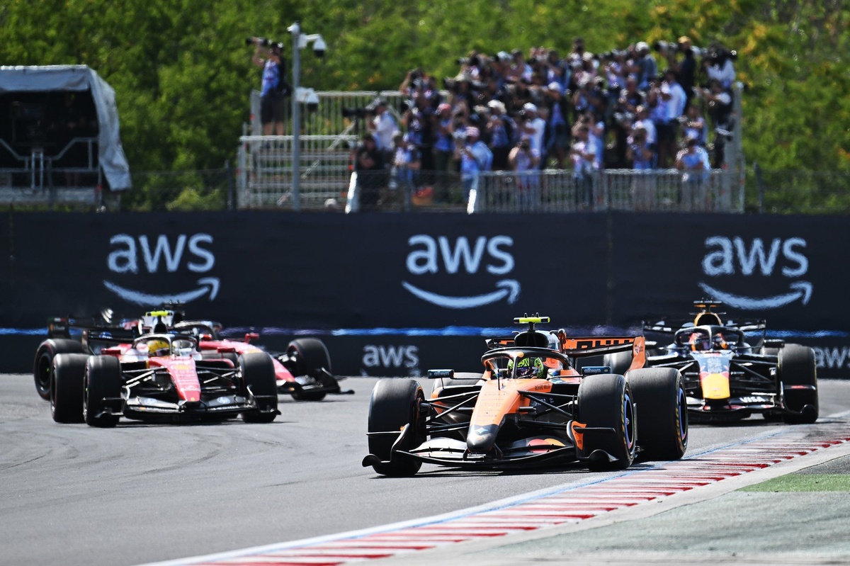 F1 GP مجارستان همانطور که اتفاق افتاد - نوریس با بازنشستگی Piastri پیروز شد | متن زنده