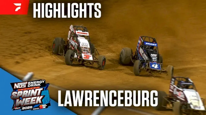 نکات برجسته | 2026 USAC Indiana Sprint Week در لاورنسبورگ Speedway