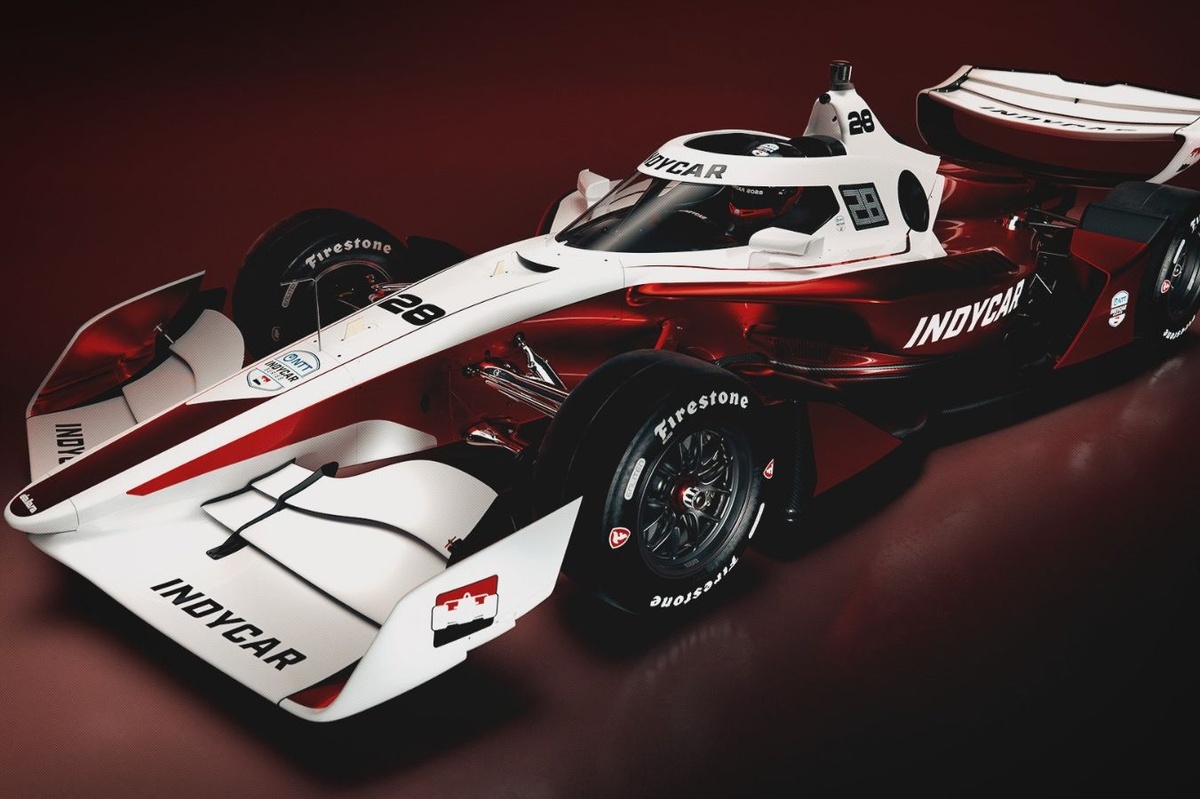 IndyCar از خودروی مسابقه ای سریعتر و سبک 2028 رونمایی می کند که برای شکستن رکوردها ساخته شده است