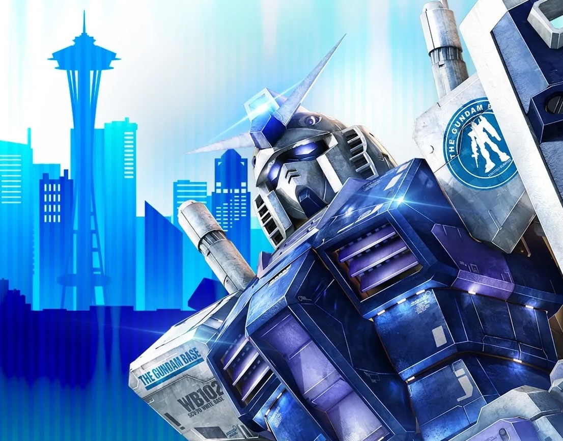 طرفداران انیمیشن، جمع آوری کنید: Bandai Namco افتتاحیه «Gundam Base» را در جنوب سیاتل تجربه کرد.
