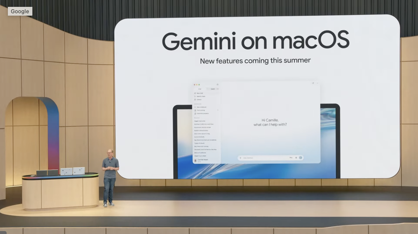 Gemini برای MacOS دارای ویژگیهای جدید صدا و «آگاهی از صفحه» است