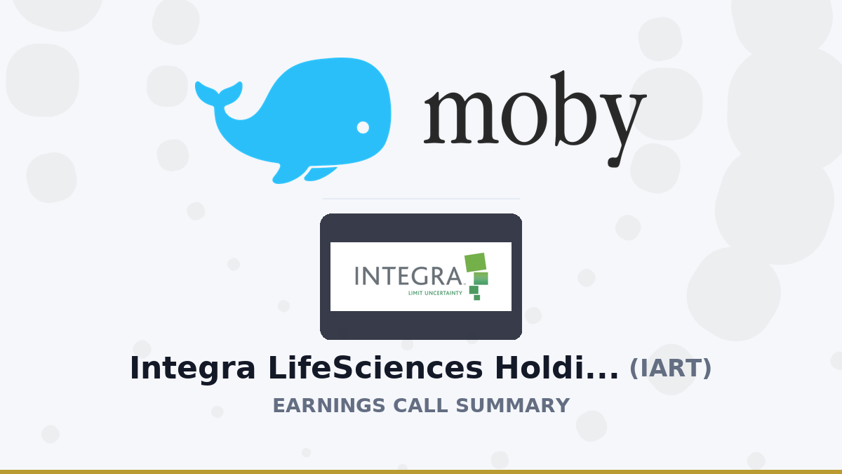 خلاصه فراخوان درآمد شرکت Integra LifeSciences Holdings Q2 2026