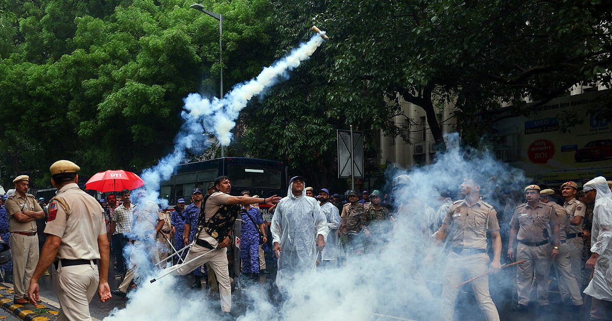 چگونه سنگ ها می توانند هویت معترضان CJP را آشکار کنند؟ وزیر BJP پاسخی دارد