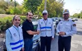 اینجا جریمه نمیشوید؛ «نشان مهربانی» بر سینه رانندگان قانونمدار شیراز