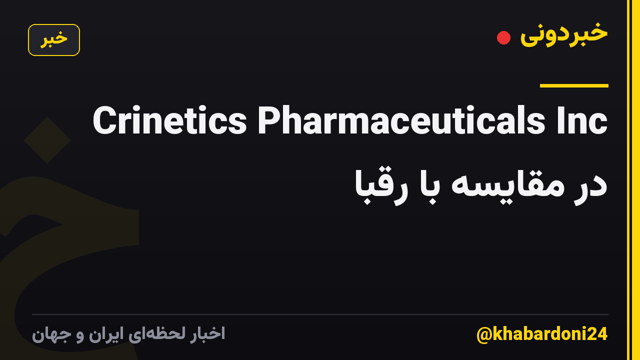 Crinetics Pharmaceuticals Inc در مقایسه با رقبا
