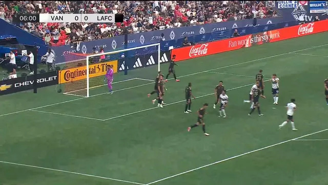 برترین ها: ونکوور وایت کپس FC 1-1 باشگاه فوتبال لس آنجلس (MLS)