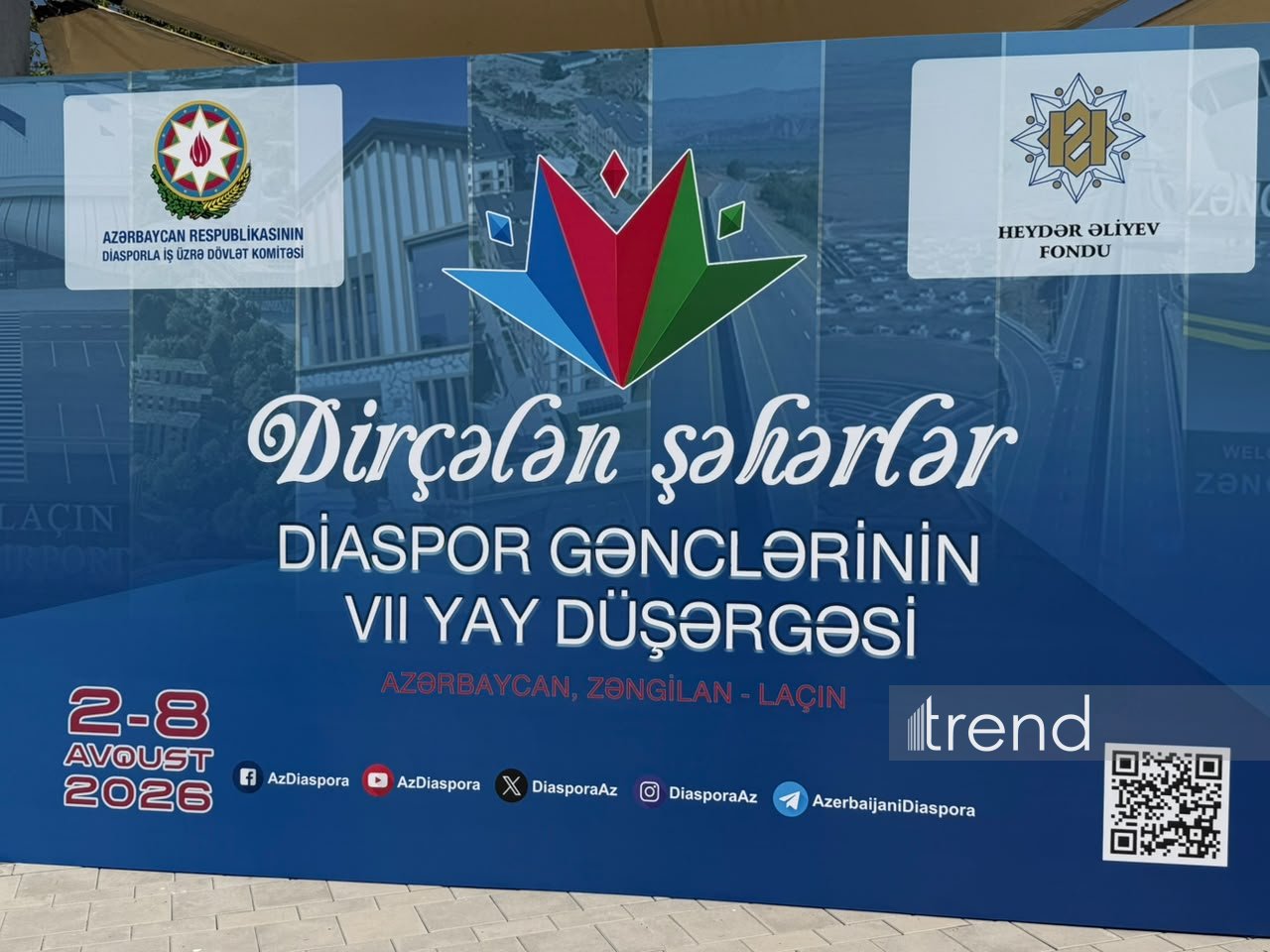 هفتمین اردوی تابستانی جوانان دیاسپورا در شرق زنگزور افتتاح شد (عکس)