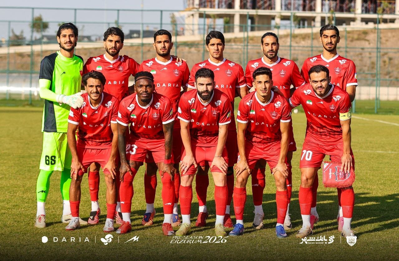 پرسپولیس قهرمان لیگ یک ترکیه را ۶ تایی کرد!