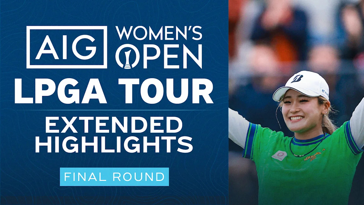 نکات برجسته LPGA: مسابقات آزاد زنان AIG 2026، دور نهایی | کانال گلف