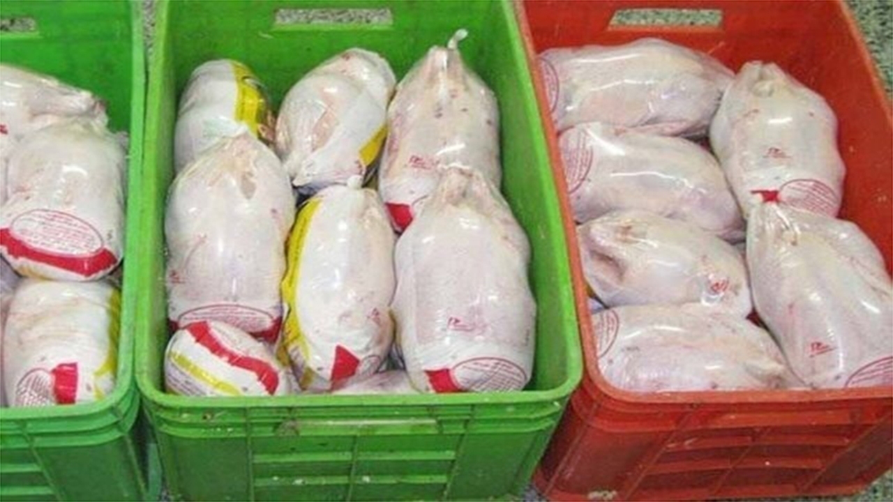 توزیع گوشت مرغ منجمد ویژه هیئت‌های مذهبی و نذورات در مرودشت