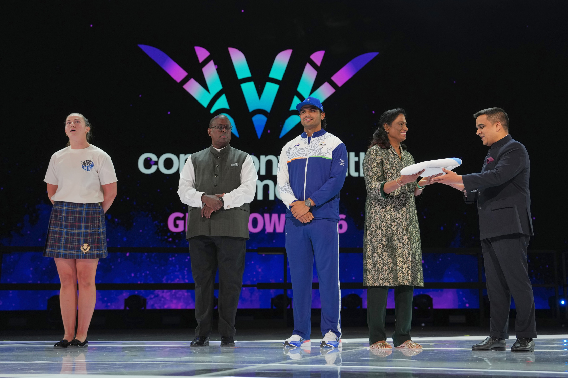 CWG 2026 گلاسکو با تحویل پرچم و باتوم به میزبان بعدی هند به پایان رسید
