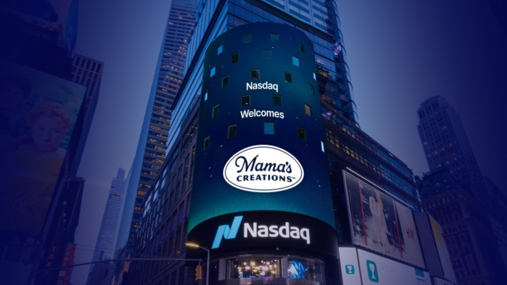 Mama’s Creations, Inc. زنگ افتتاحیه را به صدا در می آورد