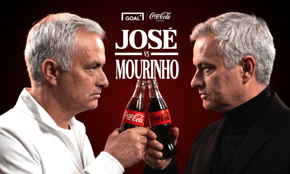 چگونه Footballco و Coca-Cola با خوزه مورینیو کار کردند تا سخت ترین حریف خود را پیدا کند: خودش