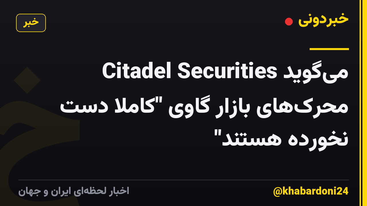 Citadel Securities میگوید محرکهای بازار گاوی "کاملاً دست نخورده هستند"