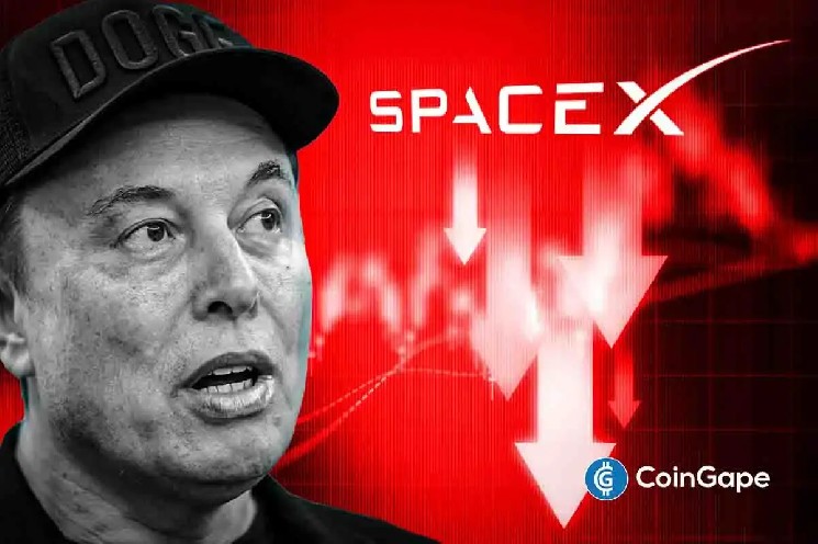 قیمت سهام SpaceX (SPCX) در میان گمانه‌زنی‌های فروش داخلی با ریسک‌های نزولی مواجه است