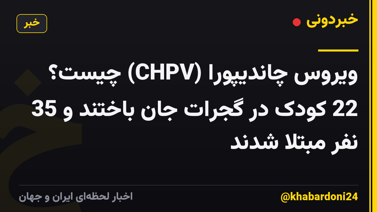 ویروس چاندیپورا (CHPV) چیست؟ 22 کودک در گجرات جان باختند و 35 نفر مبتلا شدند