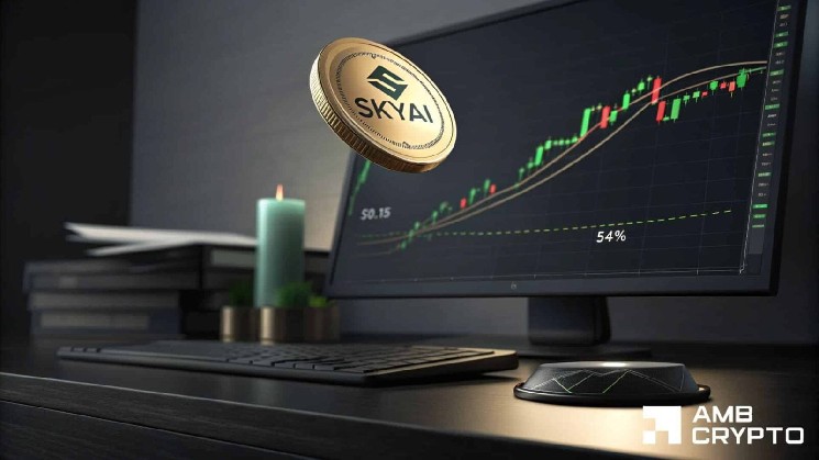 SKYAI 44% جهش می کند، 0.15 دلار را هدف قرار می دهد - اما این موانع مانع هستند