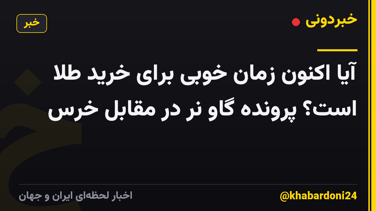 آیا اکنون زمان خوبی برای خرید طلا است؟ پرونده گاو نر در مقابل خرس
