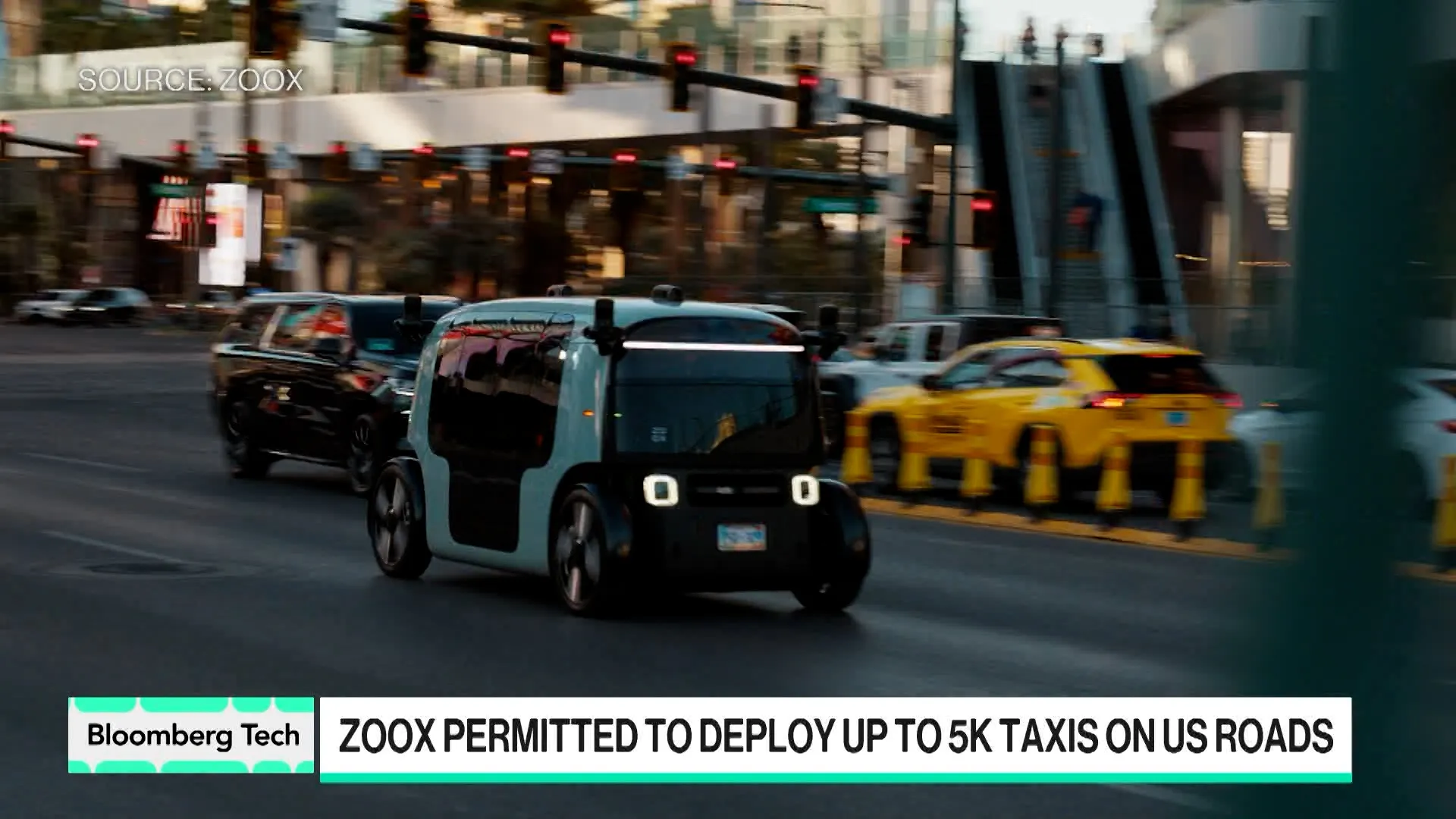 تماشای Zoox Robotaxi در مسابقه تجاری وارد می شود