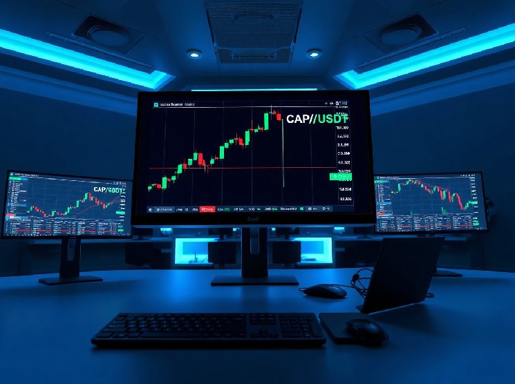 Upbit CAP را در جفت‌های معاملاتی KRW، BTC و USDT فهرست می‌کند
