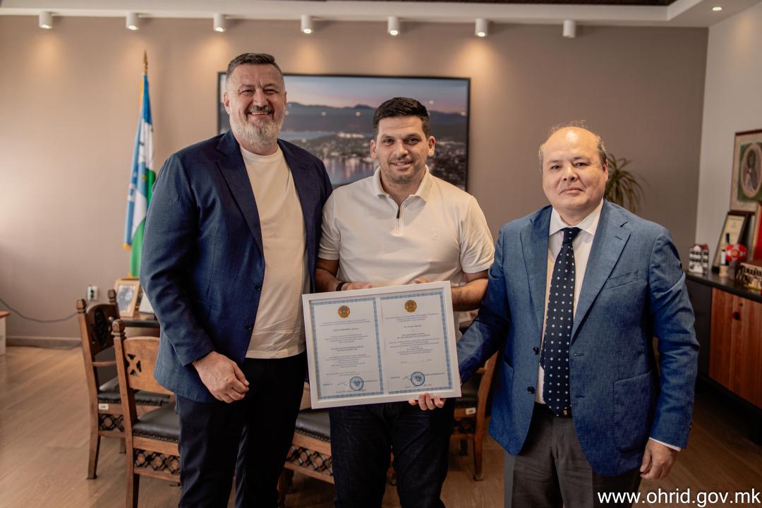 قزاقستان کنسول افتخاری در اوهرید مقدونیه شمالی را منصوب کرد