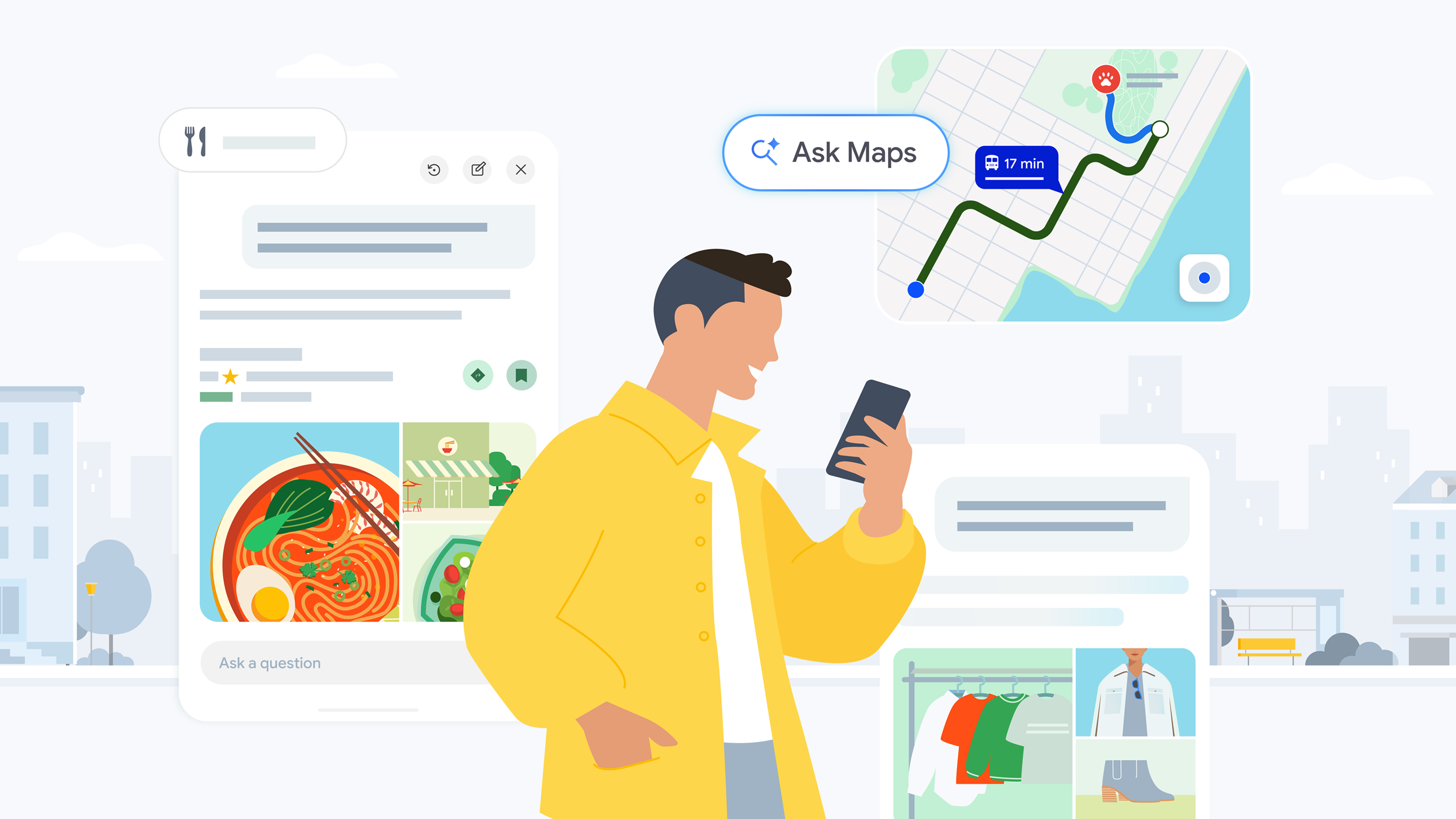 Ask Maps گوگل به لطف هوش مصنوعی به شما امکان می دهد کارهای بیشتری را به صورت مکالمه انجام دهید