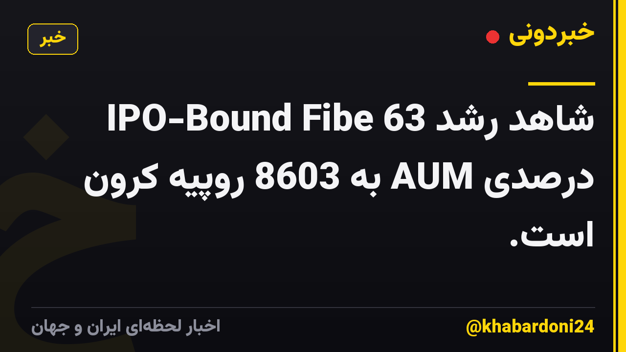 IPO-Bound Fibe شاهد رشد 63 درصدی AUM به 8603 روپیه کرون است.