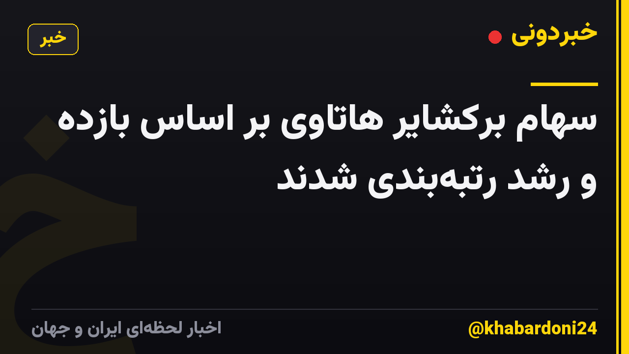 سهام برکشایر هاتاوی بر اساس بازده و رشد رتبهبندی شدند