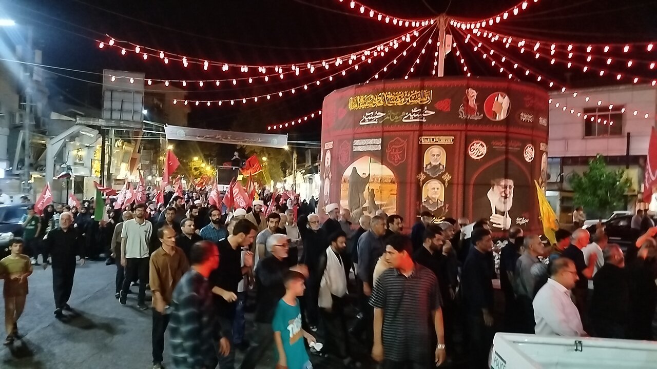 گزارش میدانی خبرنگار مهر از صد و شصدمین حضور مردم آستانه