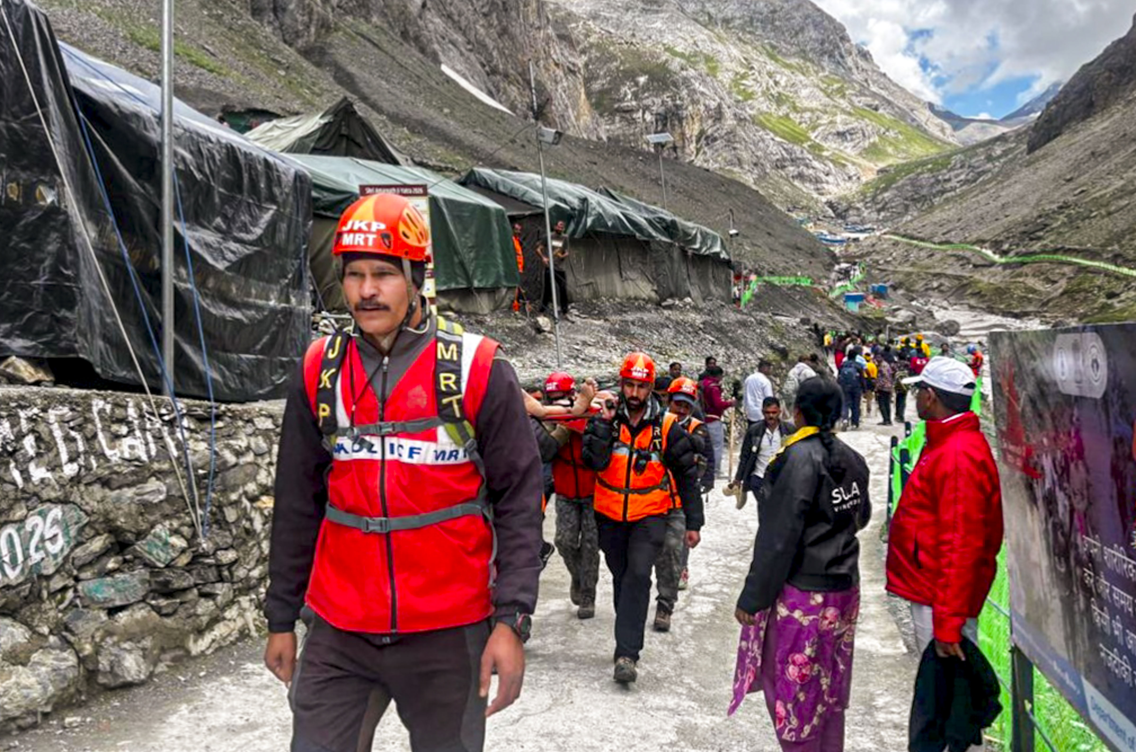 Amarnath Yatra از جامو در شرایط نامساعد آب و هوایی معلق شد