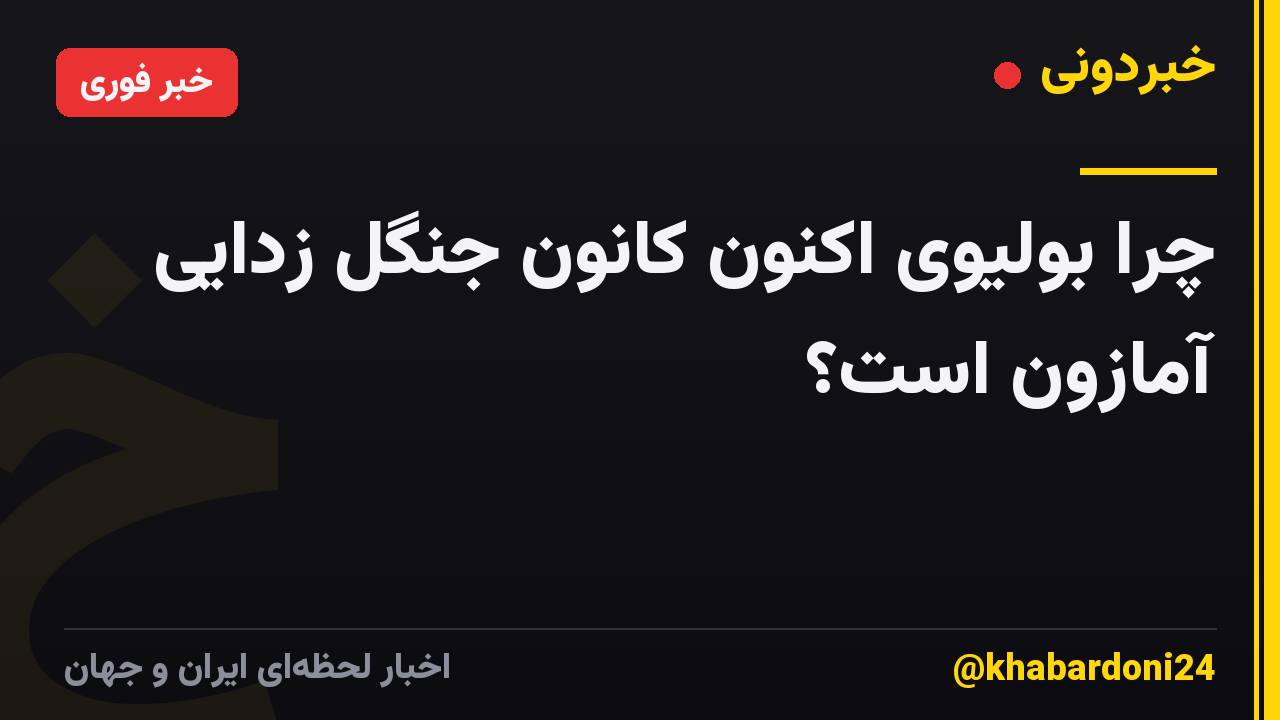 چرا بولیوی اکنون کانون جنگل زدایی آمازون است؟